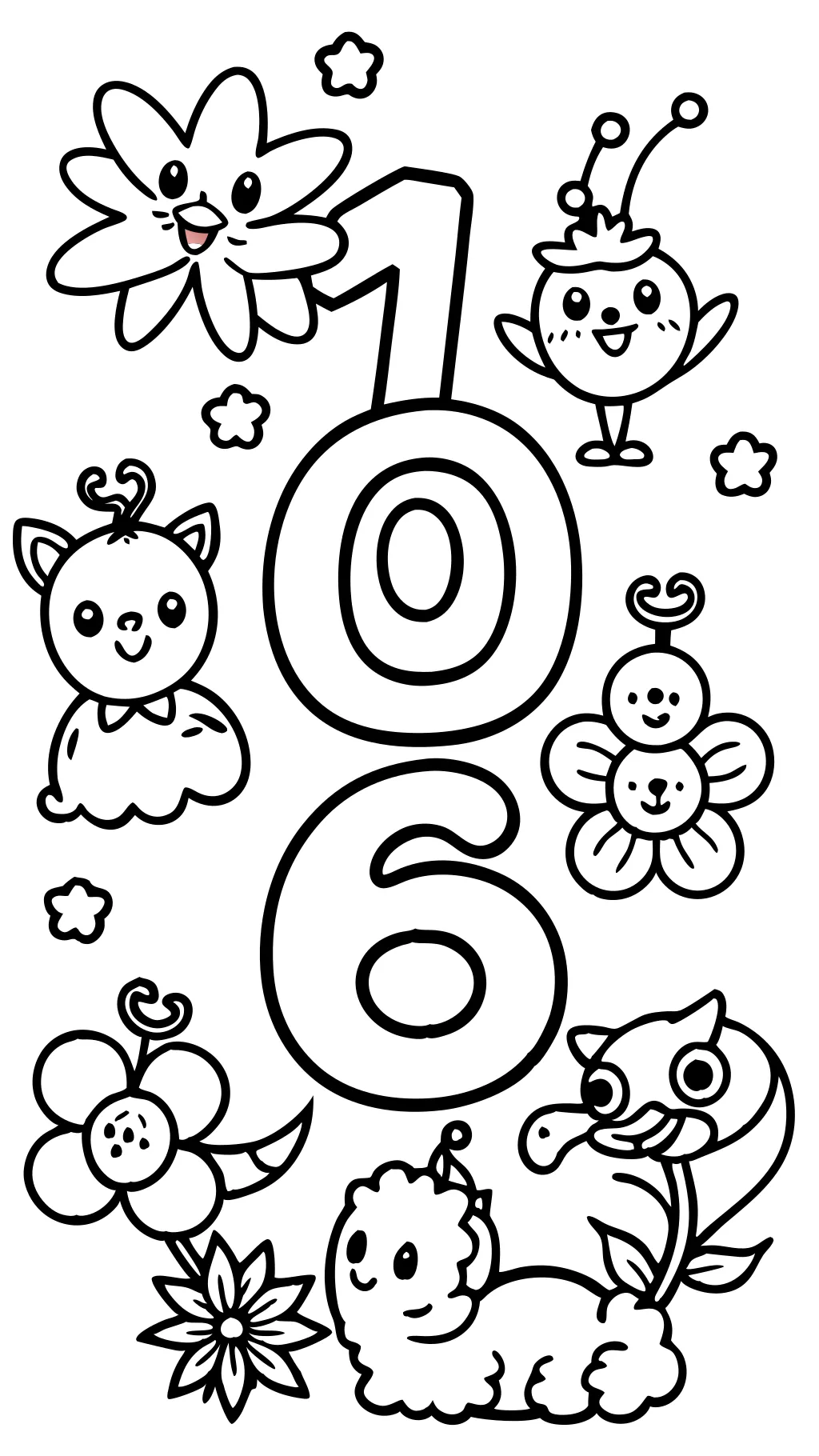 number color pages